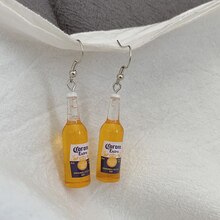 Corona Beer Earrings