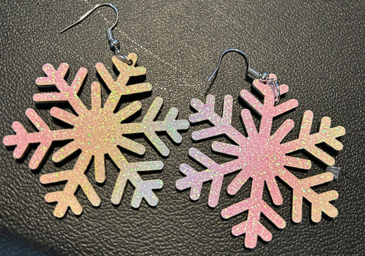 Multicolor Snowflakes Earrings