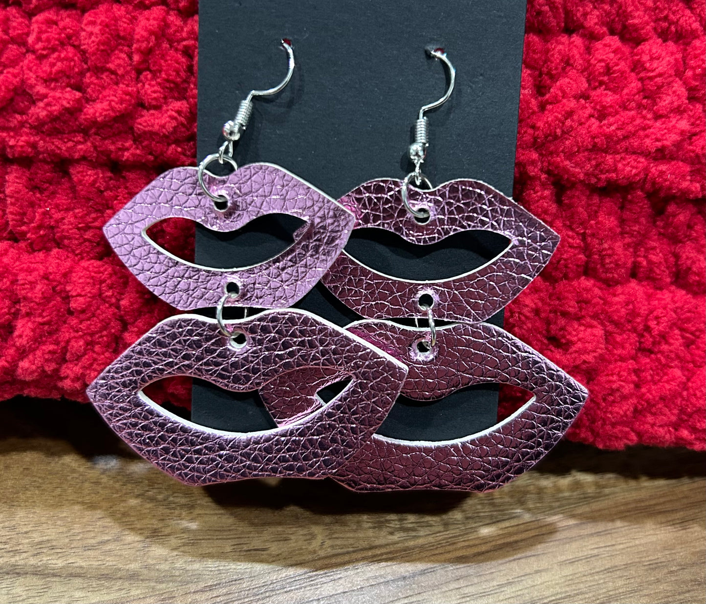 Double Lip Earrings