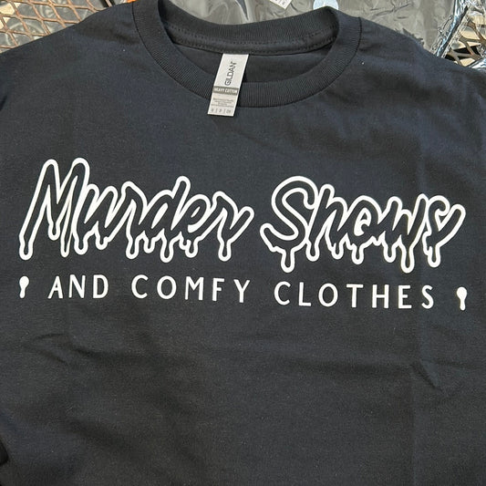 Murder shows and comfy clothes- Black
