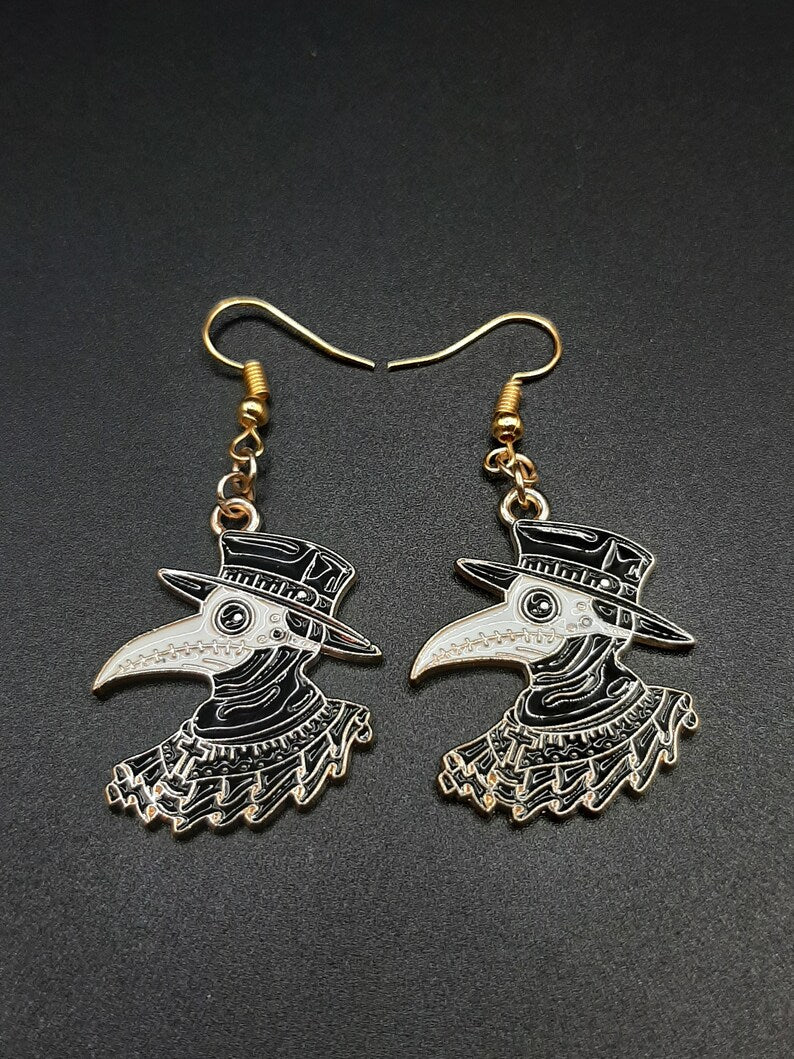 Plague Doctor Earrings