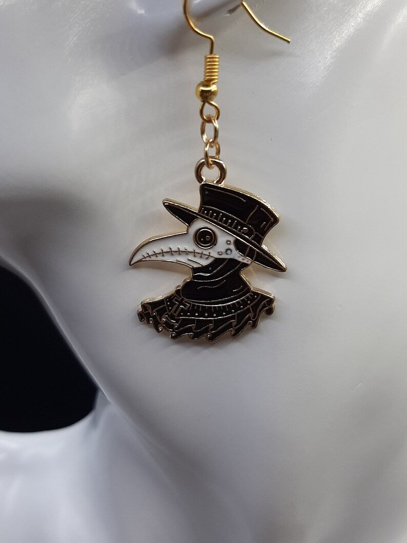 Plague Doctor Earrings