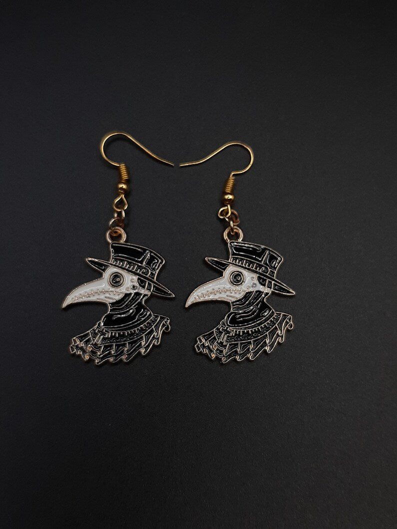 Plague Doctor Earrings