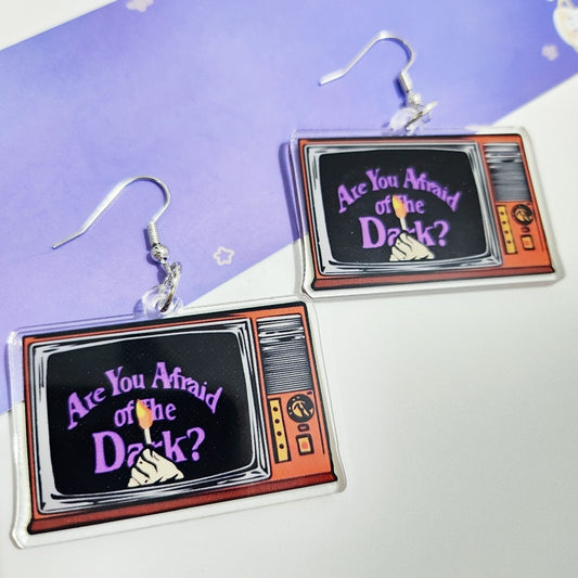 Are You Afraid of the Dark Earrings