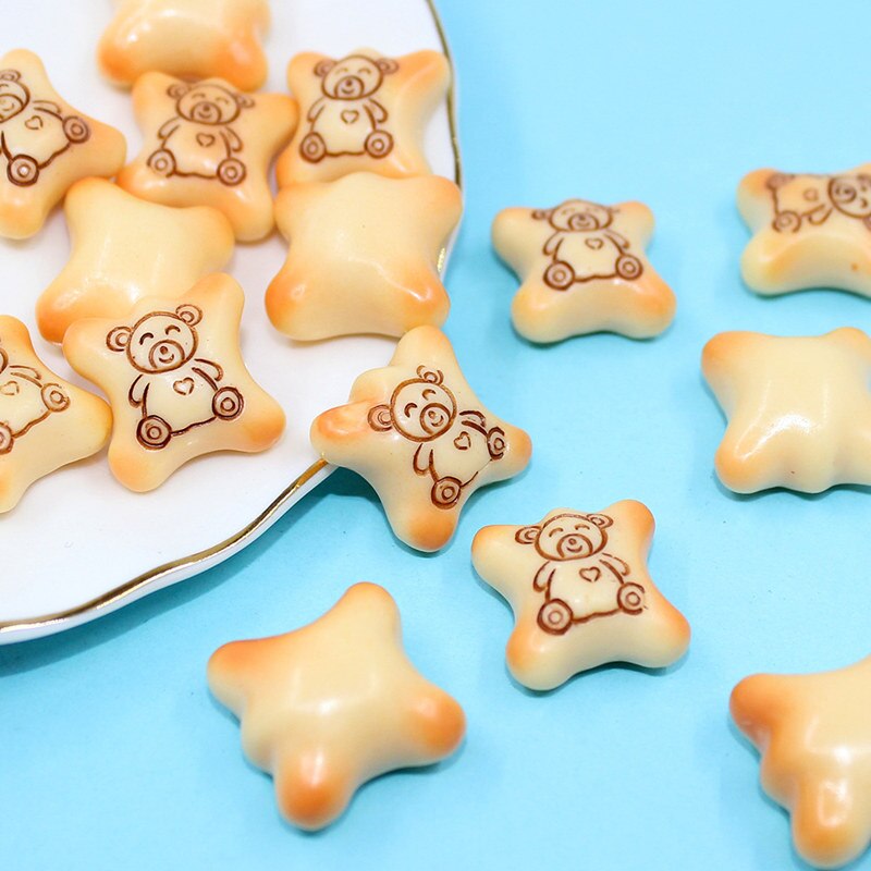 Baby Bear Cookie Earrings