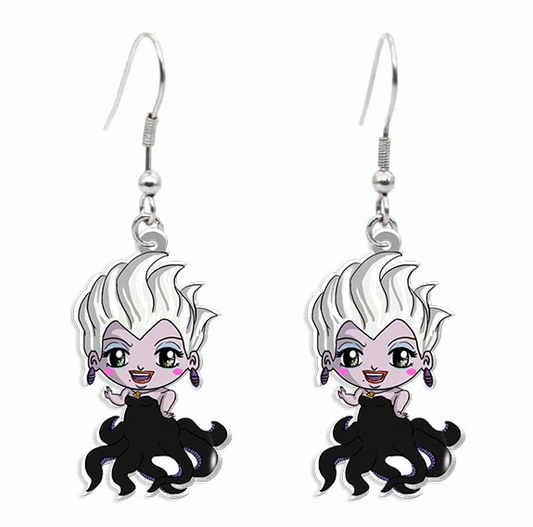 Ursula Inspired Earrings