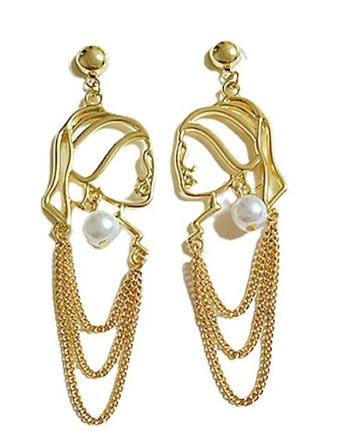 Girl with the Pear Earring Earrings