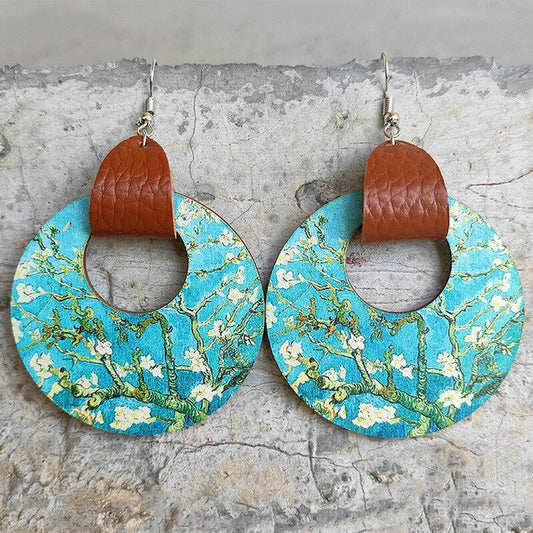 Bohemian Cherry Blossom Earrings