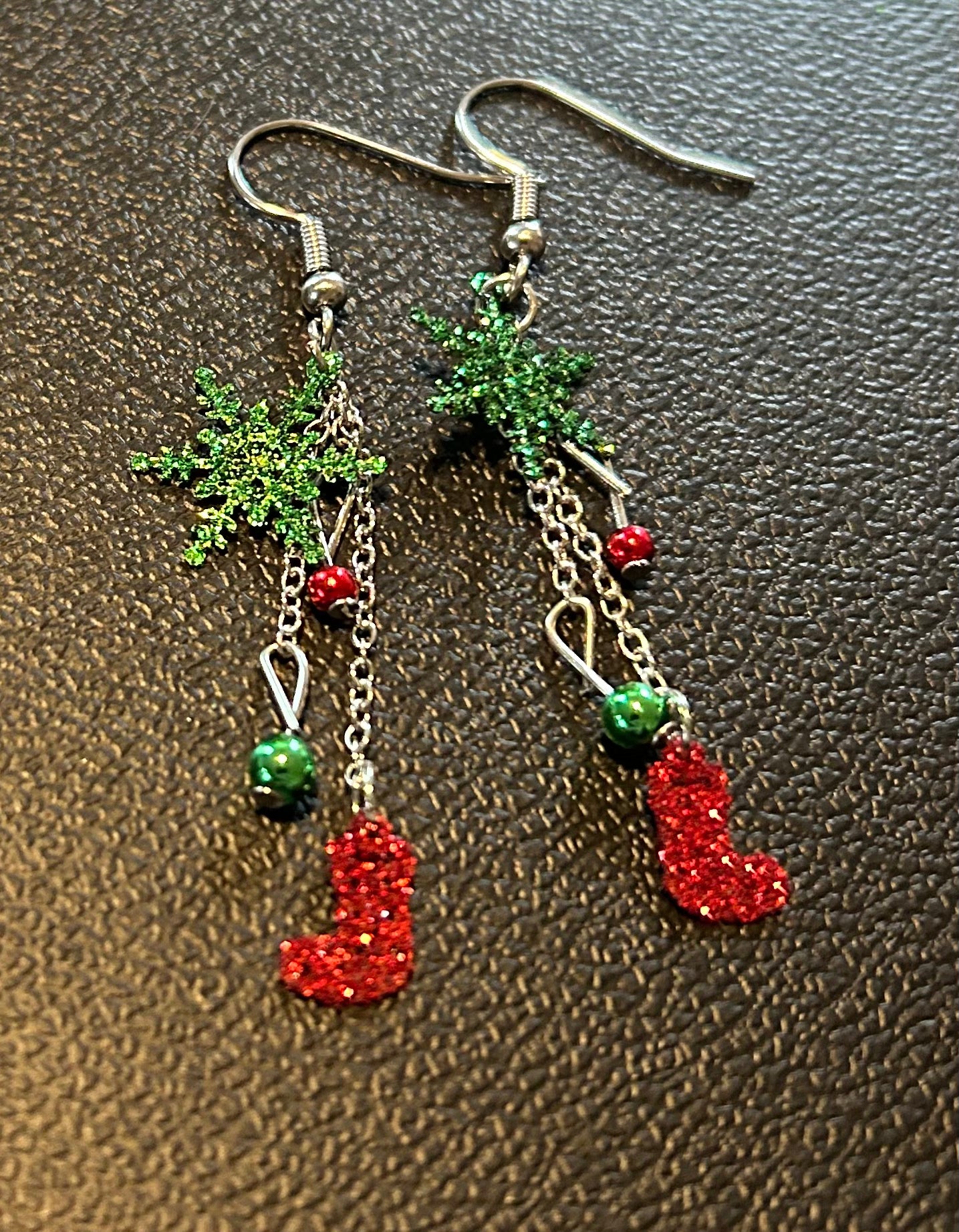 Snowflake Dangle Earrings