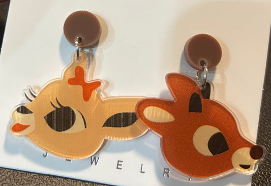 Vibtage Rudolph Earrings