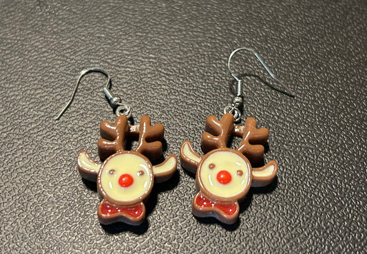 Rudolph Earrings