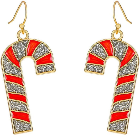 Candy Cane Earrings
