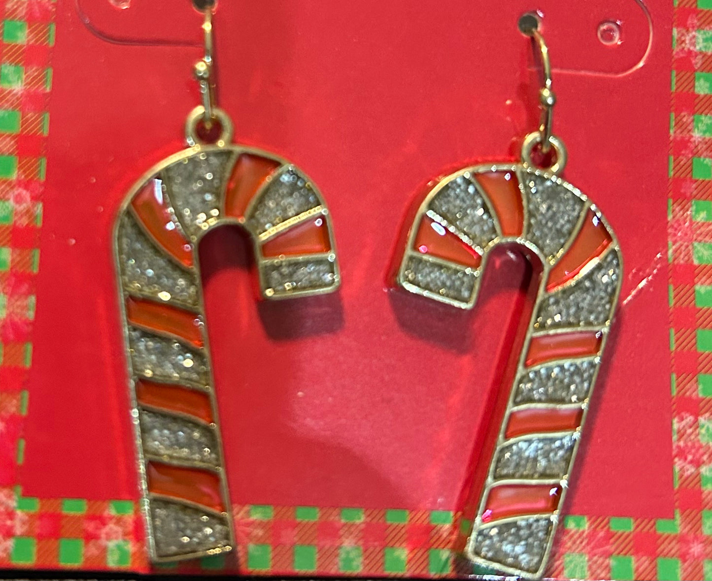 Candy Cane Earrings