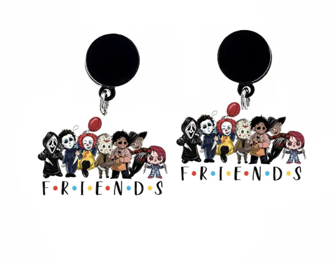 Horror Friends Earrings