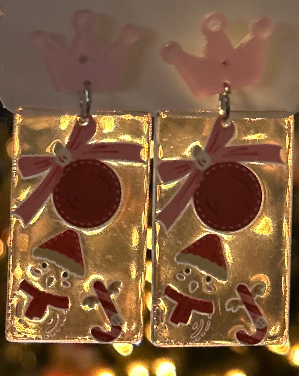 Princess Christmas Earrings
