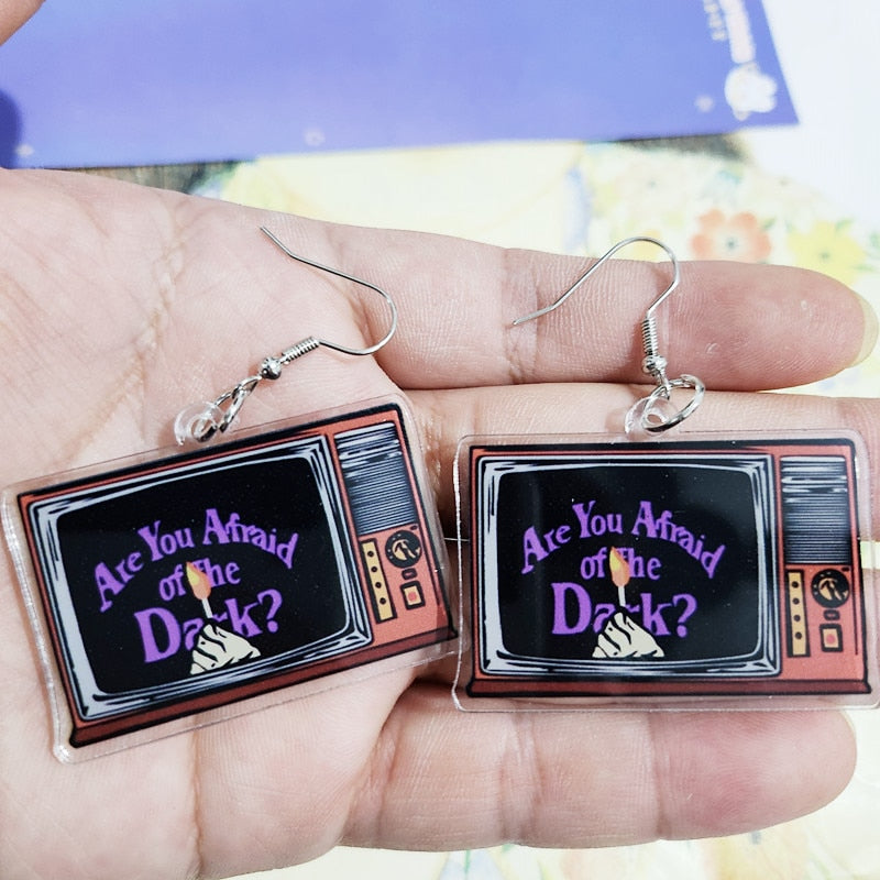 Are You Afraid of the Dark Earrings