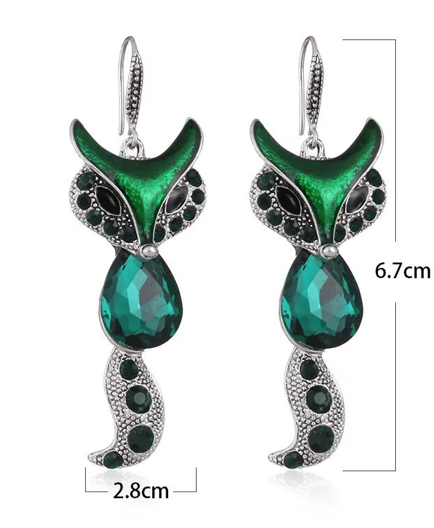 Fox Earrings