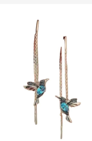 Humming Bird Earrings