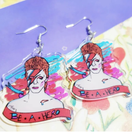 David Bowie Earrings
