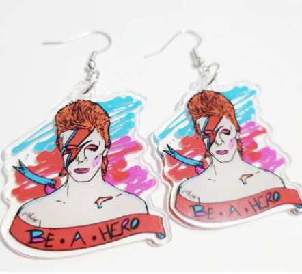 David Bowie Earrings