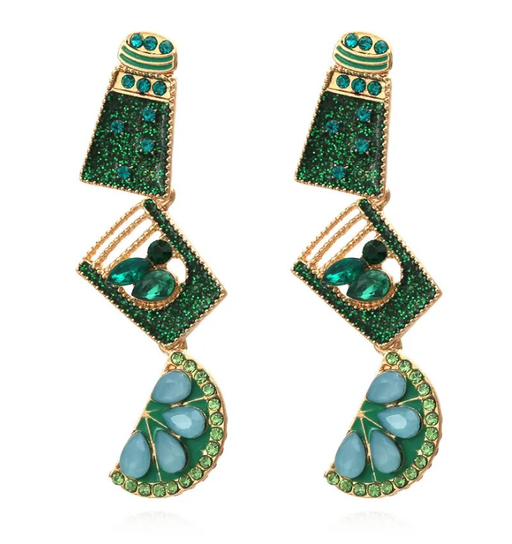Salt, Shot, Lime Earrings