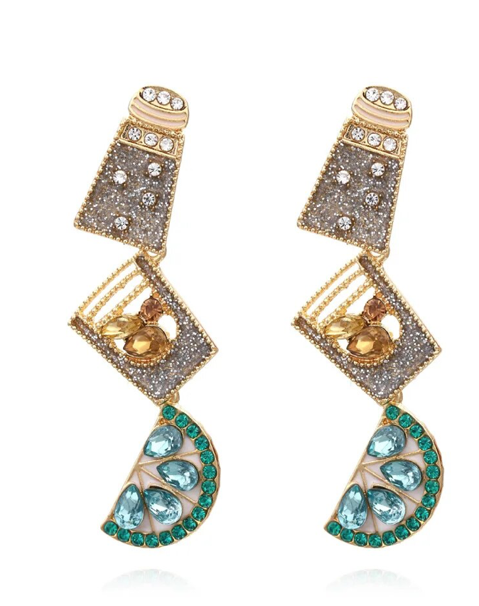 Salt, Shot, Lime Earrings