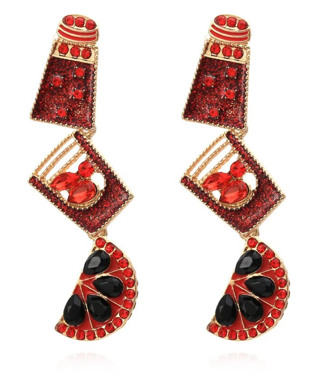 Salt, Shot, Lime Earrings