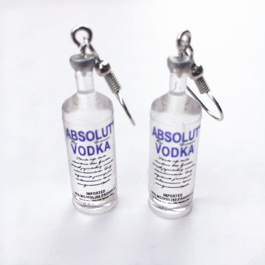 Absolut Vodka Earrings